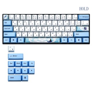 Ace ปุ่มกดคีย์บอร์ด 73 คีย์ PBT OEM สําหรับ GH60 GK61 GK64