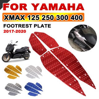 แผ่นเหยียบพักเท้ารถจักรยานยนต์ สําหรับ YAMAHA XMAX 125 XMAX 250 XMAX 400 XMAX300 2017-2020