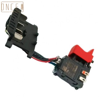 【ONCEMOREAGAIN】Trigger Switch Easy Electric Hand Plastic.metal Press Red 18V Cordless