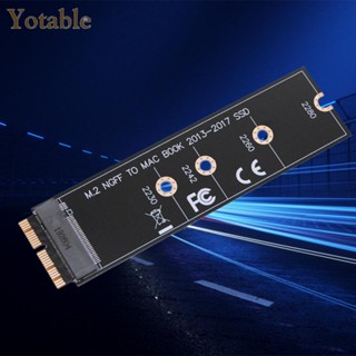 [Yotable.th] อะแดปเตอร์การ์ดแปลง M.2 NVME SSD PCIE3.0 SSD สําหรับ Pro A1465 A1466 A1398 A1502