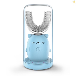 [MT]JY-1921 Kids Electric  U Shaped  with 370mAh Battery Capacity 360 Degrees Ultrasonic Smart Timer for Children Aged 2-12 Years