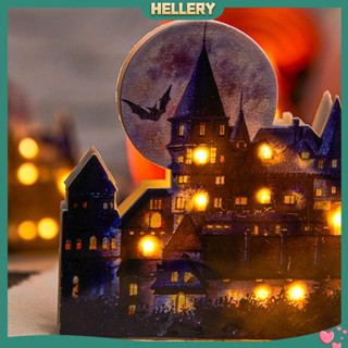 [HelleryTH] โคมไฟ LED กลางคืน สําหรับตกแต่งปาร์ตี้ฮาโลวีน