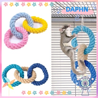 Daphs ของเล่นเชือกปีนเขา ขนาดเล็ก สําหรับสัตว์เลี้ยง นก