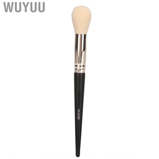 Wuyuu Round Head  Makeup Brush Soft Dense Hair Lint Free Portable Cosmetic Blusher Sculpting