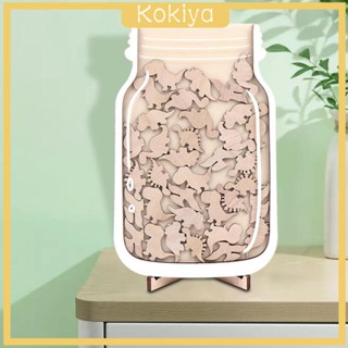 [Kokiya] โหลรางวัล ลายไดโนเสาร์ สีไม้ สําหรับเด็กผู้ชาย และผู้หญิง