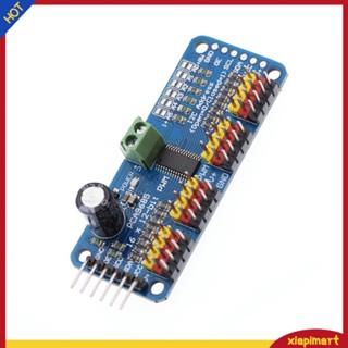 {xiapimart} Pca9685 โมดูลเซอร์โวไดรเวอร์ PWM 16 ช่อง IIC สําหรับ Arduino Shield Module