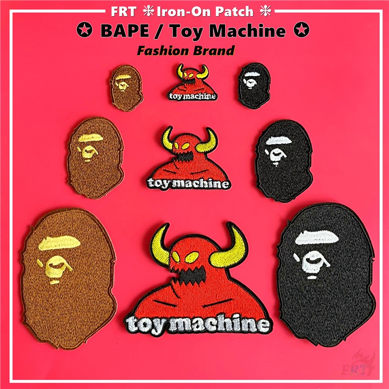 ☸ Fashion Monkey Iron-on Patch ☸ 1Pc DIY Sew on Iron on Badges Patches