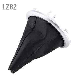 LZB2 รถเกียร์ธรรมดาสีดำ Shift Lever Frame Boot Cover Fit สำหรับ Suzuki Swift SX4 2005-2010