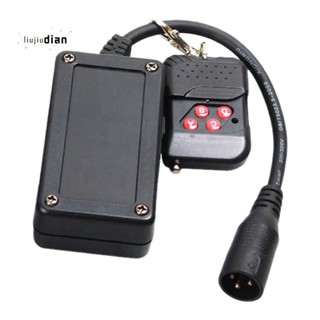 รีโมตคอนโทรลไร้สาย 3 Pins XLR แบบพกพา สําหรับเครื่องตัดหมอก DJ Stage Controller Receptor Fogging 400W 900