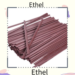 Ethel1 แท่งคนกาแฟ พลาสติก สามรู ใช้ง่าย ปลอดภัย กันลวก 6.7 นิ้ว สําหรับคนกาแฟ 500 ชิ้น