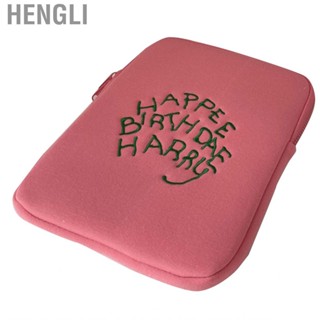 Hengli Tablet Sleeve Case  Cute Stylish Pink Bag Cotton Cloth for 13in Device