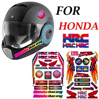 สติกเกอร์เลเซอร์ สําหรับตกแต่งรถจักรยานยนต์ Honda HRC