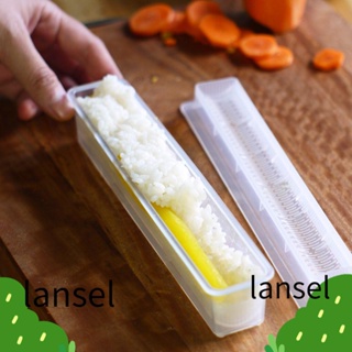 Lansel 3 ชิ้น / เซต แม่พิมพ์ม้วนซูชิ DIY หม้อหุงข้าว เครื่องมือญี่ปุ่น