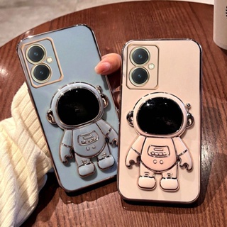 เคสมือถือ แบบนิ่ม ลายนักบินอวกาศ พร้อมขาตั้ง แฟชั่น สําหรับ VIVO Y27 Y36 Y78 4G 5G 2023 VivoY27 Vivoy36