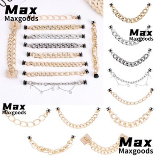 Maxg สายโซ่อะคริลิค ประดับเพชร สําหรับห้อยรองเท้า