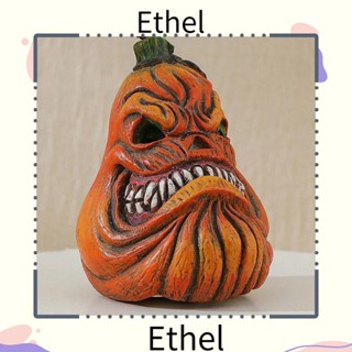 Ethel1 รูปปั้นฟักทองเรซิ่น สําหรับตกแต่งบ้าน ปาร์ตี้ฮาโลวีน