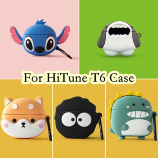 【ของแท้】เคสหูฟัง แบบนิ่ม ลายการ์ตูน สําหรับ HiTune T6 HiTune T6