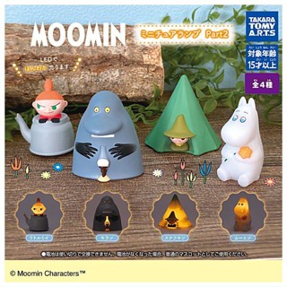 [BTF] พร้อมส่ง ของเล่นแคปซูล T-ARTS Moomin เรืองแสง สไตล์ญี่ปุ่น สําหรับตกแต่ง