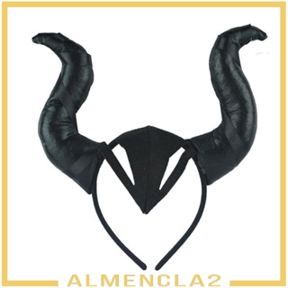 [Almencla2] ที่คาดศีรษะ หูปีศาจ เครื่องแต่งกายฮาโลวีน ปาร์ตี้ โปรดปราน สําหรับผู้ชาย ผู้หญิง