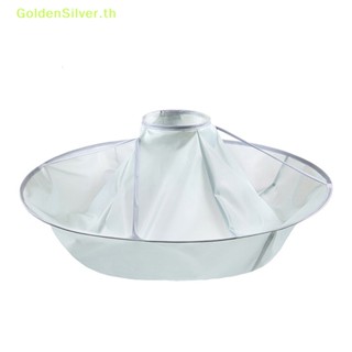 Goldensilver ผ้ากันเปื้อนตัดผม สีทอง สีเงิน DIY สําหรับร้านตัดผม ช่างทําผม ช่างทําผม TH