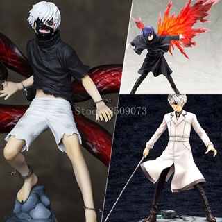 โมเดลฟิกเกอร์ อนิเมะ Tokyo Ghoul Kaneki Ken Two Heads Awakening Action Figure Tokyo Ghoul Touka Kirishima ขนาด 22 ซม. ของเล่นสําหรับเด็ก