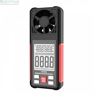 【Big Discounts】HT605 Digital Anemometer Handheld Wind Speed Temperature Tester Thermometer#BBHOOD