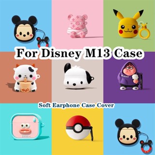 【imamura】เคสหูฟัง แบบนิ่ม ลายการ์ตูนหมู สําหรับ Disney M13 M13