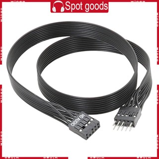 Win 24AWG สายเคเบิลต่อขยาย 9-Pin 20 ซม. 30 ซม. 50 ซม. ทนทาน