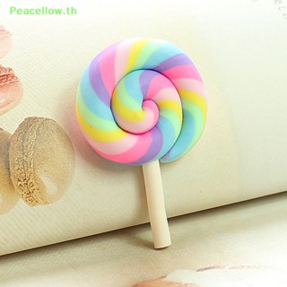 Peacellow อมยิ้มเรซิ่น ขนาดเล็ก หลากสี สําหรับตกแต่งสมุดภาพ DIY 10 ชิ้น