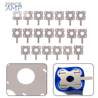 ⚡NEW 8⚡Nickel Sheets 20pcs Nickel Plated Steel For Lithium Batteries U-Shaped