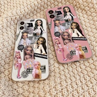 เคสโทรศัพท์ซิลิโคน TPU นิ่ม แบบใส กันกระแทก ลายบาร์บี้ สุดเท่ เซ็กซี่ สําหรับ iPhone 11 14 Pro 12 13 Mini XS Max X XR 7 8 6 6S Plus SE2020