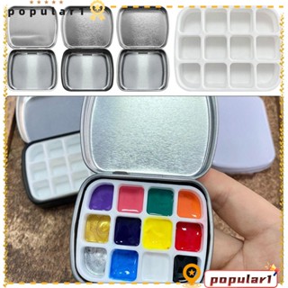 Popular กล่องบรรจุภัณฑ์, อุปกรณ์ศิลปะการเดินทาง, กล่องระบายสี, จานสีน้ํามันทาเล็บ ขนาดเล็ก สําหรับวาดภาพระบายสีน้ํามัน