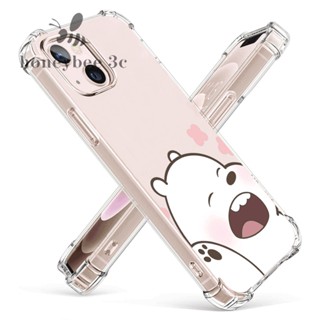 Huawei Mate 50 Pro Mate 40 Mate 30 Mate 20 Lite โปร่งใส We Bare Bears กันกระแทก TPU ฝาหลัง เจลลี่ เคส