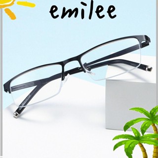 Emilee แว่นตาอ่านหนังสือ กรอบแฟชั่น สไตล์วินเทจ เรียบง่าย ป้องกันแสงสีฟ้า