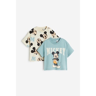 H&amp;M  Boy 2-pack cotton T-shirts 1128803_1