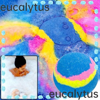 Eucalytus1 บาธบอมบ์ กลิ่นมะนาวธรรมชาติ ให้ความชุ่มชื่น เรียบเนียน น่ารัก เป็นมิตรกับผิว สําหรับอาบน้ํา บ้าน