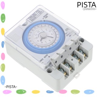 Pista สวิตช์จับเวลา 12V AC DC อเนกประสงค์ แบบพกพา สีขาว สําหรับช่างไฟฟ้า