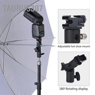 Taurus307 อะลูมินัมอัลลอย E ชนิด ขาตั้งแฟลช ขายึด Hot Shoe Mount Adapter ที่วางร่ม