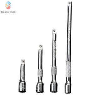 【TRSBX】4pcs Long Rod Vanadium Steel Material Extension Bar Set Socket Ratchet