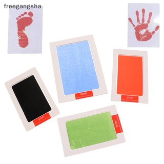 [FREG] ของที่ระลึก แผ่นหมึก กรอบรูป รอยมือ เด็กวัยหัดเดิน ทารกแรกเกิด DIY ชุดมือและรอยเท้า ปลอดภัย ทําความสะอาด เด็กทารก ของขวัญ FDH