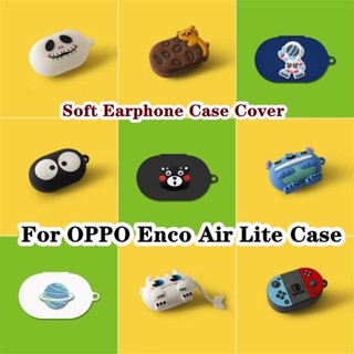 【Direct Supply】เคสหูฟัง แบบนิ่ม ลายการ์ตูน สําหรับ OPPO Enco Air Lite