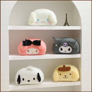 Cool Sanrio Kuromi Pochacco กระเป๋าดินสอ ลายการ์ตูน ความจุขนาดใหญ่ สําหรับใส่เครื่องสําอาง เครื่องเขียนนักเรียน