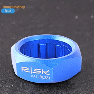 [Domybestshop.th] Risk RL231 แกนบันไดจักรยาน อะลูมิเนียมอัลลอย 10T