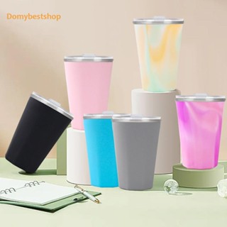 [Domybestshop.th] แก้วเก็บความเย็นสเตนเลส มีฉนวนกันความร้อน 330 มล. สําหรับใช้ในครัวเรือน กลางแจ้ง