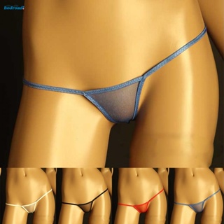 【HODRD】Panties Breathable Comfortable G-string Men Nylon See Through Low Rise【Fashion】