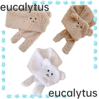 Eucalytus1 ผ้าพันคอ ผ้าคลุมไหล่ ให้ความอบอุ่น แฟชั่นฤดูหนาว สําหรับผู้หญิง