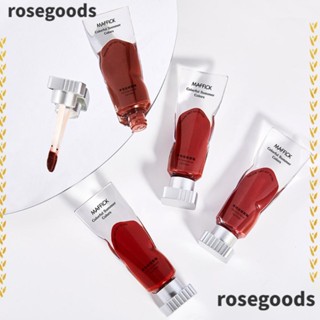 Rosegoods1 ลิปสติก ลิปบาล์ม เนื้อแมตต์ ไม่จางง่าย ติดทนนาน 6 สี