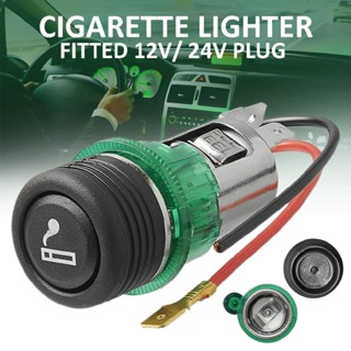 New Cigarette Lighter Assembly Built-in Socket 12V Illuminated Car Plug