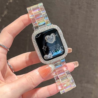 สายนาฬิกาข้อมือ พลาสติกเจลลี่ 42 มม. 38 มม. สําหรับ Apple Watch Series S8 Ultra 7 6 5 4 3 2 1 41 มม. 45 มม. 44 มม. 40 มม.