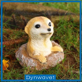 [Dynwave1] รูปปั้นเมียร์กัต สําหรับตกแต่งสวนหลังบ้าน